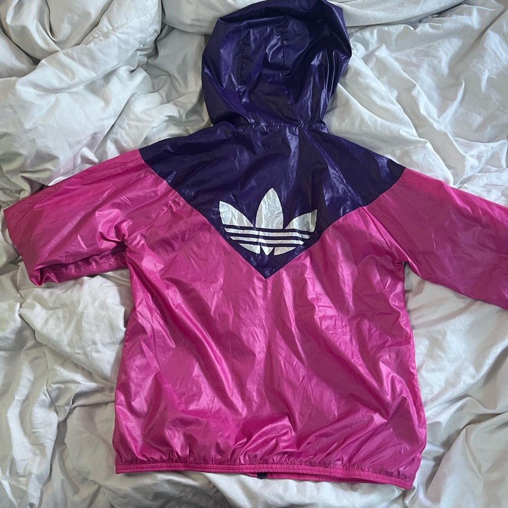 Adidas windbreaker track jacket